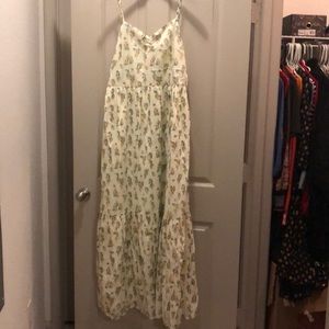 ModCloth Cactus print maxi dress NWOT